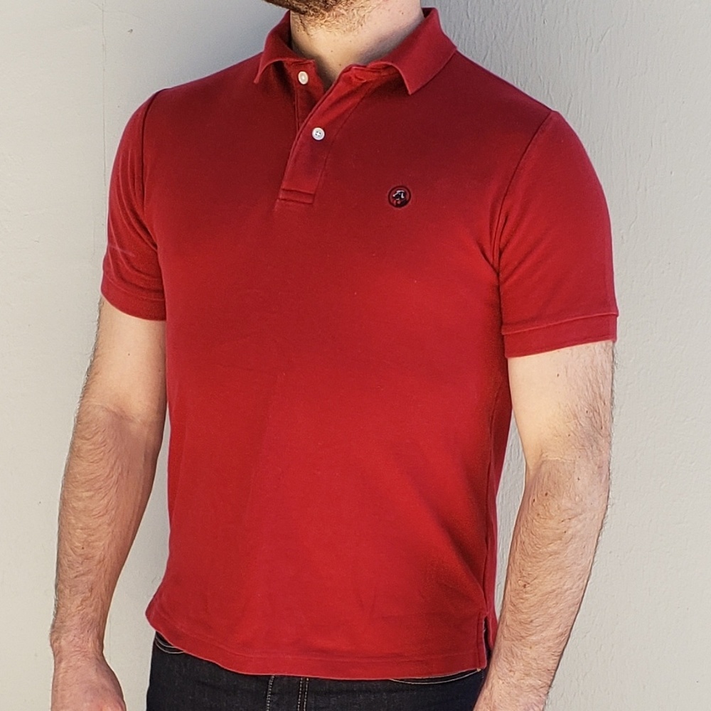 Southern Proper Red Polo Shirt